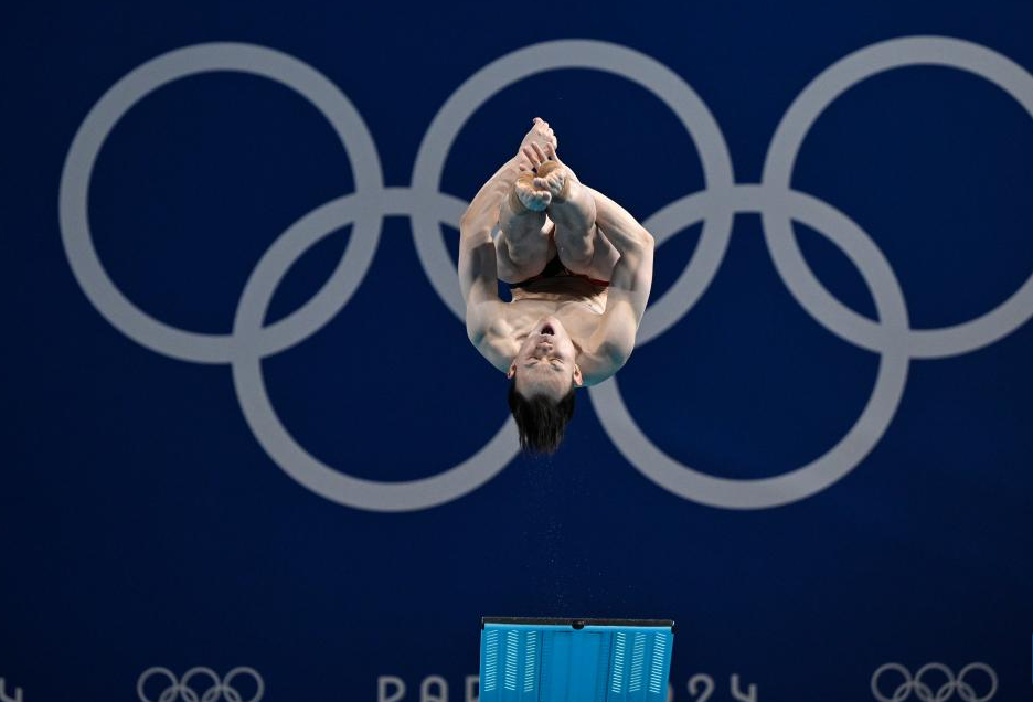 法国跳水健将夺得混合个人赛冠军