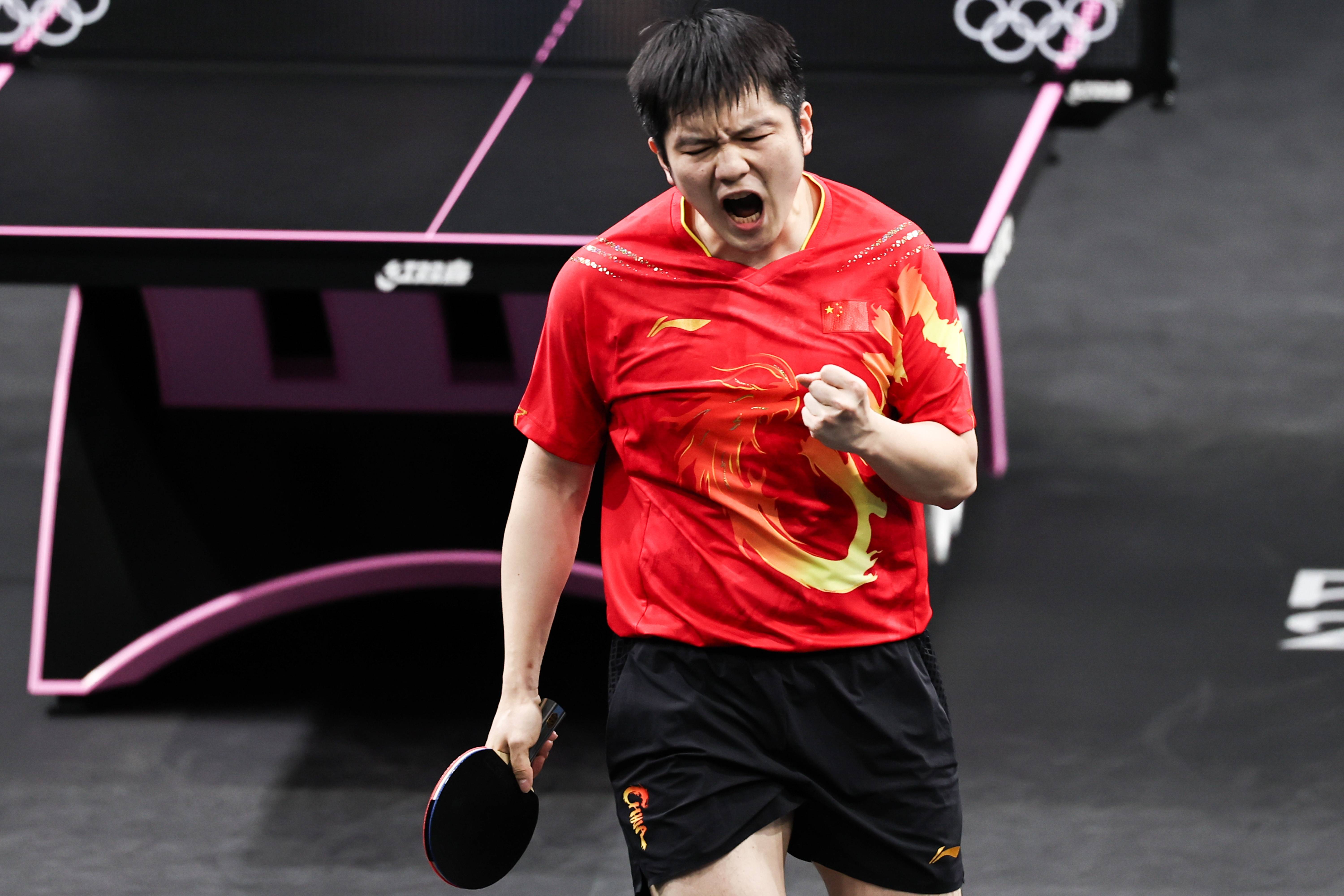 韩国乒乓球队强势奥地利乒乓球队，樊振东高光表现的简单介绍